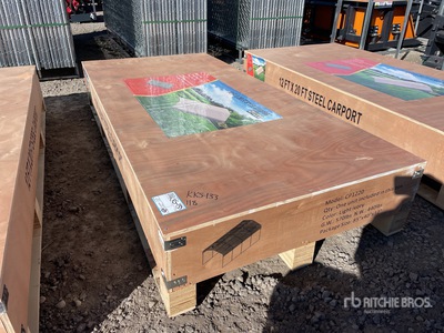 2025 CP1220 12 ft x 20 ft Carport (Unused)