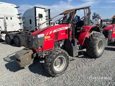 2021 Massey Ferguson 6713 4WD Tractor (Inoperable)