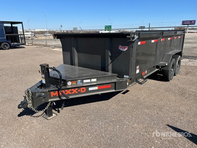 2025 Maxey 16 ft T/A Dump Utility Trailer
