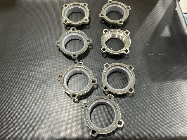 (7) Bell Helicopter 406-071-116-101 Plate Plain Nuts