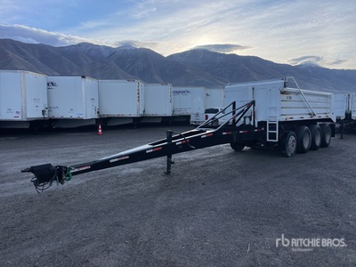 1998 Williamsen 18 ft Quad/A Pup End Dump Trailer