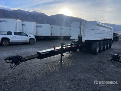 2008 Williamsen 22 ft 5 Axle Pup Remorque à benne basculante