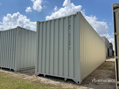 2026 40 ft High Cube Multi-Door Storage Container