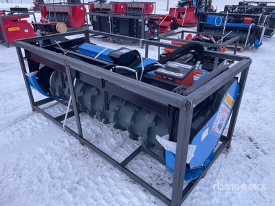 2026 Raytree RMDM72SS 72 in Drum Skid Steer Mulcher (Unused)