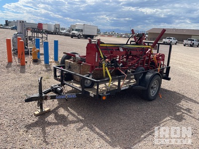 2015 Load Trail 10 ft S/A Utility Trailer w/Little Beaver Geotechnical Drill