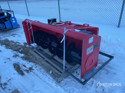 2026 Raytree RHSB72 72 in Skid Steer Snowblower (Unused)