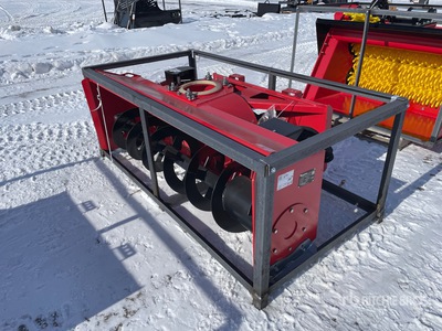2026 Raytree RHSB72 72 in Skid Steer Snowblower (Unused)