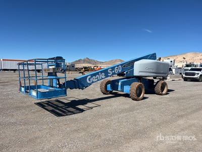 2007 Genie S60 4WD Diesel Podnośnik teleskopowy