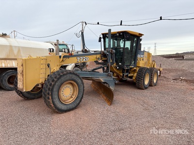 2007 John Deere 772D AWD Równiarka silnikowa