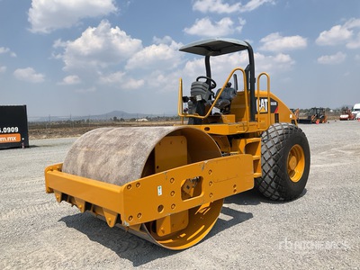 2008 Cat CS-533E Rodillo / Smooth Drum Compactor