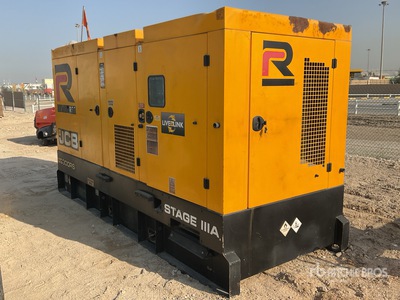 2018 JCB G300 RSJD 300 kVA Skid-Mounted Generator Set