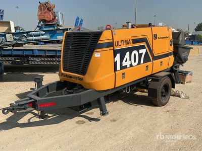2026 Putzmeister BSA1407D Portable Concrete Pump (Unused)