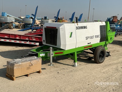 2026 Schwing SP1807 RMC Portable Concrete Pump (Unused)