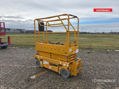 2009 Haulotte Optimum 8 Electric Scissor Lift (Inoperable)