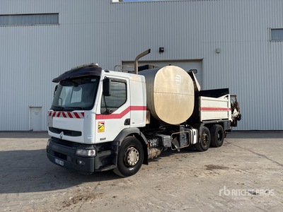 2009 Acmar 6000 L on 2002 Renault Premium 370 6x2 Repandeuse A Bitume Asphalt Distributor Truck