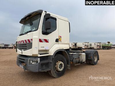 2010 Renault Premium Lander 460DXi 4x2 Tracteur Routier Cabeza Tractora Cabina Dormitorio (Inoperable)