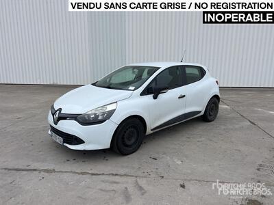 2014 Renault Clio Vehicule Utilitaire Cargo Van (Inoperable)