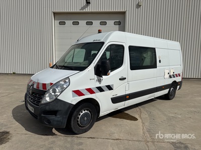 2014 Renault Master DCi 125 Crew Cab Vehicule Utilitaire Cargo Van (Inoperable)