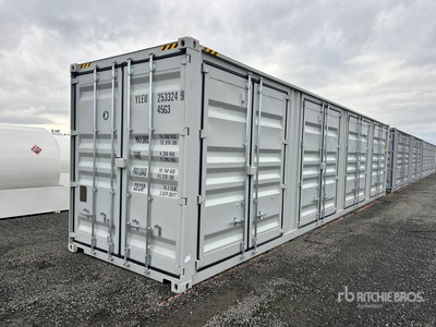 2026 40 ft High Cube Multi-Door Storage Container
