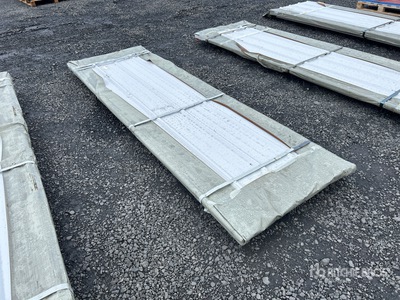 Quantity of (50) 2026 SKLP SK-XH50 Sheets Galvalume Steel Siding/Roofing (Unused)