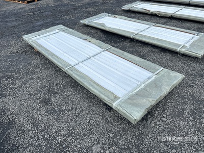 Quantity of (100) 2026 SKLP SKL100 Galvalume Steel Siding/Roofing (Unused)