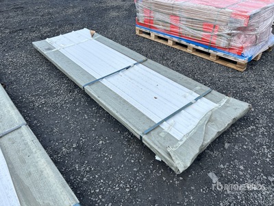 Quantity of (100) 2026 SKLP SKL100 Galvalume Steel Siding/Roofing (Unused)