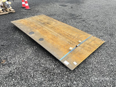 2026 SKLP 5 ft x 10 ft (0.4 in Thick) ألواح الصلب (Unused)