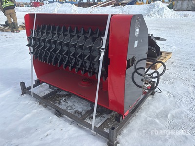 2026 GIYI GY-IC59 48 in Skid Steer Loader Ice Crusher Accessorio per mini pala (Unused)