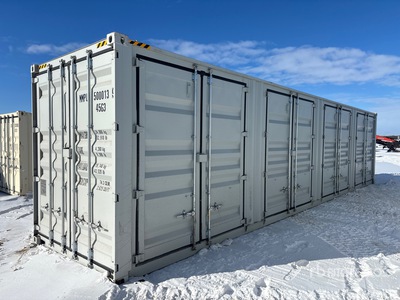 2025 40 ft High Cube Multi-Door Storage Container (Unused)