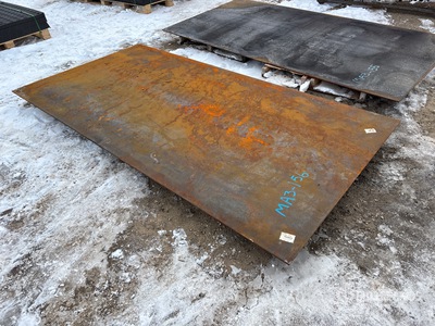2026 SKLP 5ft* 10ft(0.4 in Thick) Steel Plate (Unused)