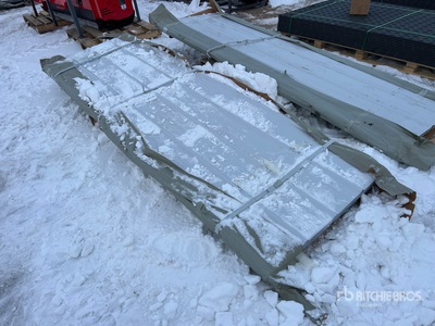 2026 SKLP SKL100 10 Ft x 3 Ft Galvalume Steel Siding Roofing Acero para estructuras (Unused)