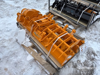 Quantity of (8) 2026 GIYI Cat 301 VCA-8 Excavator Attachments (Unused)