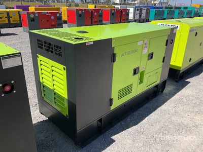 2025 Active ACT58380AE 48 kVA Skid-Mounted Planta de Luz (Sin Usar) / Generator set (Unused)