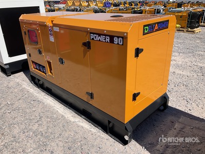 2025 Delta Power DP90 90 kW Skid-Mounted Planta de Luz (Sin Usar) / Generator set (Unused)