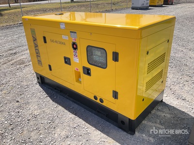 2025 Eaagle EAG48380KA 48 kVA Skid-Mounted Planta de Luz (Sin Usar) / Generator set (Unused)