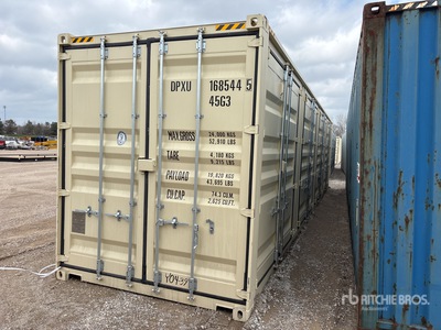 2026 40 ft High Cube Multi-Door Kontener magazynowy