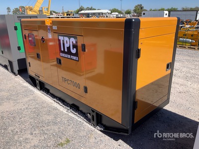 2025 TPC TPC7000 175 kVA Skid-Mounted Planta de Luz (Sin Usar) / Generator set (Unused)