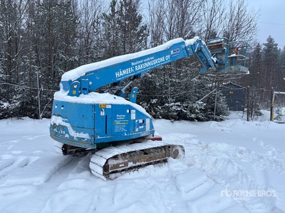 2008 Aichi SR12BJ Crawler Diesel Crawler Piattaforma monobraccio