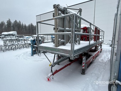 SC4000 2x 6250 mm Mast Section Treuil de chantier