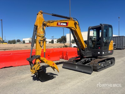 2025 XCMG XE60GA Tracked Excavator (Unused)