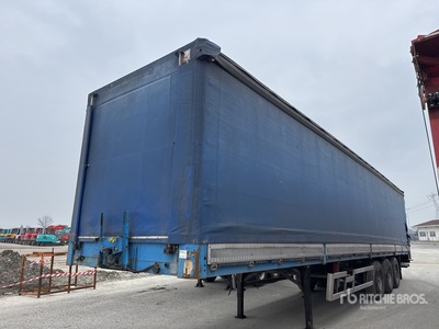 1998 VIBERTI 36S7S Tri/A Curtain Side Trailer