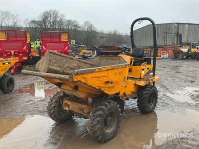 2016 Thwaites 3T 3 ton 4x4 Swivel Dumper (Inoperable)