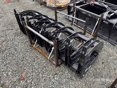 2026 GIYI GY-CLG72 72 in スキッドステア用グラップル (Unused)