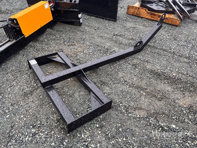 2026 GIYI GY-TB72 72 in Skid Steer Tree Hook スキッドステア付属部品 (Unused)