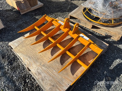 2026 GIYI 46 in Rastrello per escavatore - Fits Cat 303 (Unused)
