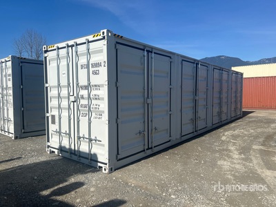 2025 40 ft High Cube Multi-Door Contenedor de almacenamiento