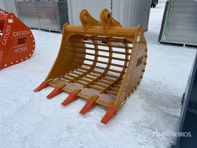 2025 SEC 58 in Skeleton Excavator Bucket - Fits Cat 320 (Unused)