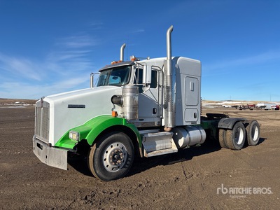 2011 Kenworth T800 6x4 Sleeper Truck Tractor