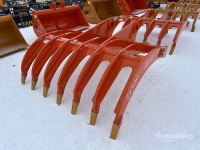 2025 SEC 72 in Excavator Rake - Fits ZX330/JD330 (Unused)