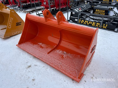 2025 SEC 68 in Cleanup Excavator Bucket - Fits ZX120 (Unused)